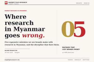 Where Research in Myanmar Goes Wrong